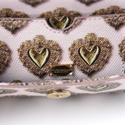 Dolce & Gabbana Dauphine Sacred Heart Mini Miss Sicily Satchel Pink 9 of 10