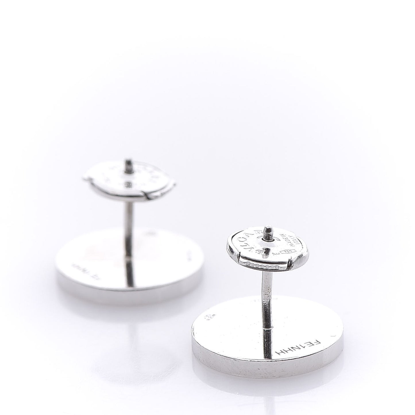 18K White Gold Diamond BVLGARI BVLGARI Stud Earrings