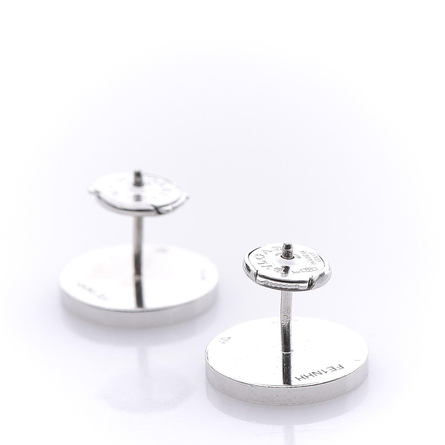 Bulgari 18K White Gold Diamond BVLGARI BVLGARI Stud Earrings 3 of 5