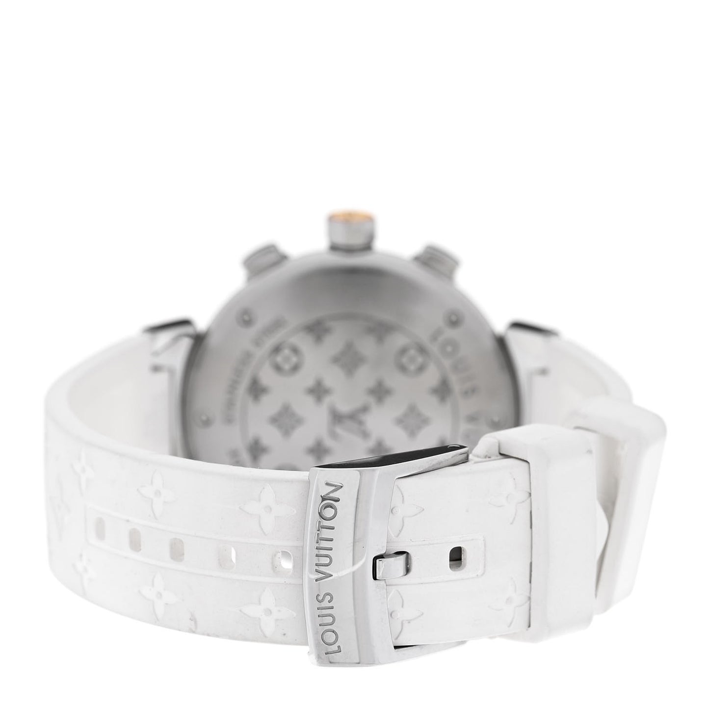 Stainless Steel Rubber Mother of Pearl 34mm Tambour Lovely Cup Quartz Watch
