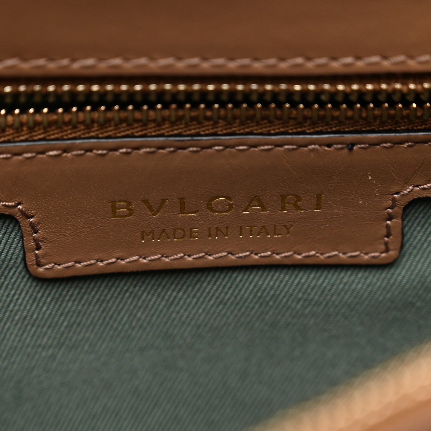 Calfskin Serpenti Forever Crossbody Bag Brown