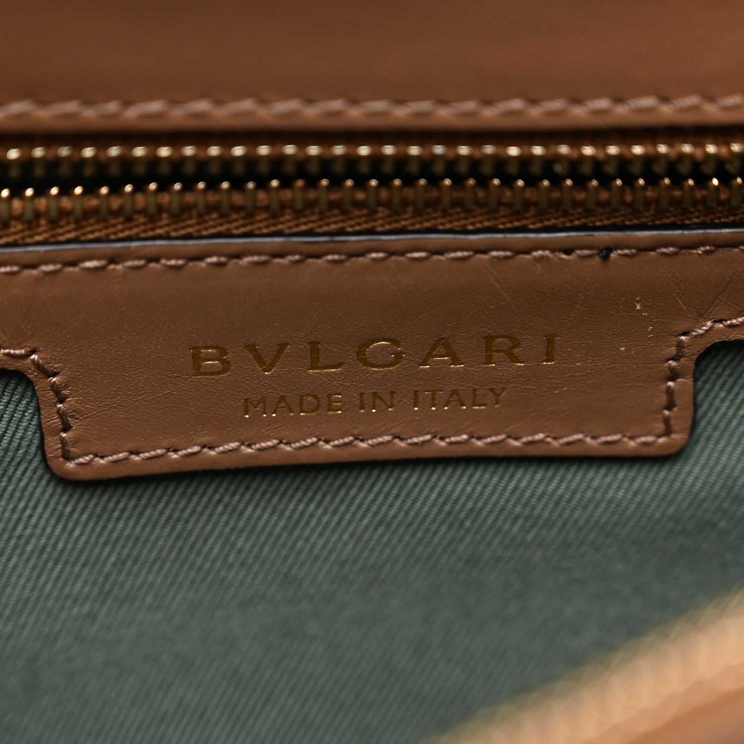 Bulgari Calfskin Serpenti Forever Crossbody Bag Brown 6 of 11