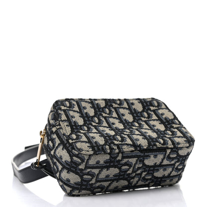 Christian Dior Oblique Belt Pouch Blue 4 of 11