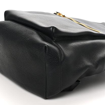 Tom Ford Grained Calfskin Buckley Backpack Black 9 of 9