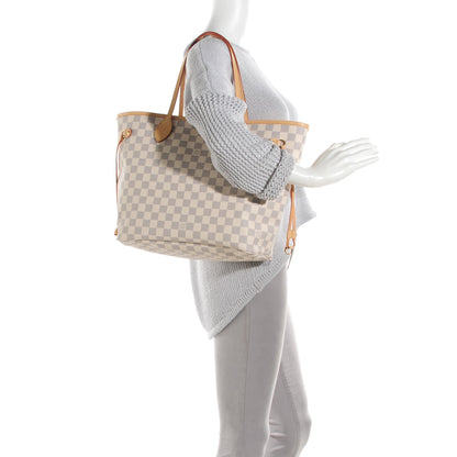 Louis Vuitton Damier Azur Neo Neverfull MM 2 of 9