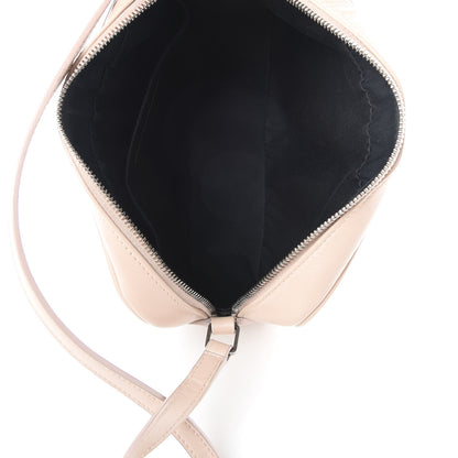 Saint Laurent Calfskin Matelasse Monogram Lou Camera Bag Marble Pink 5 of 14