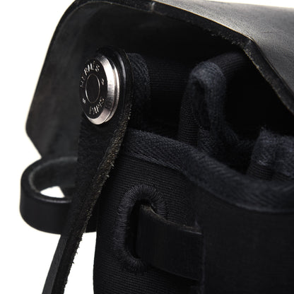 Hermes Toile Vache Calfskin Herbag 40 GM Black 18 of 30