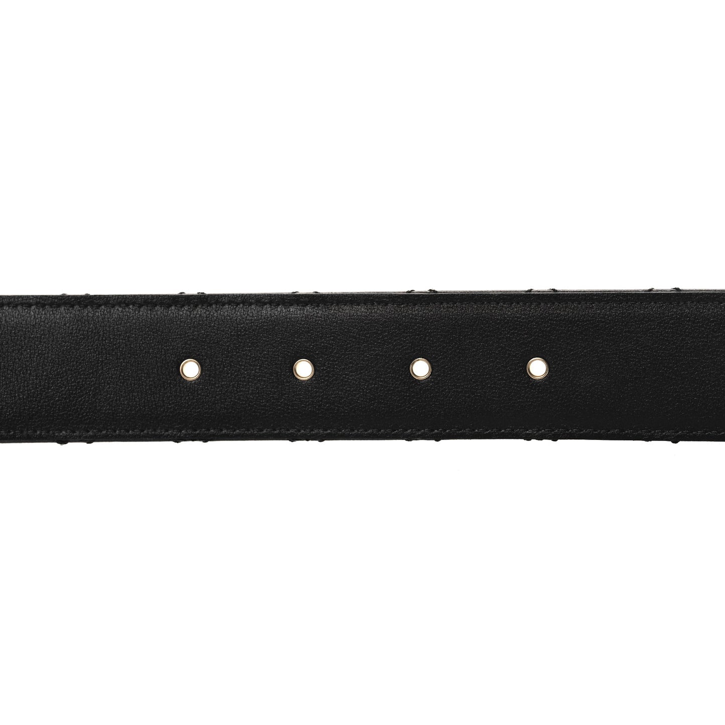 Lambskin Quilted CC Chain Belt 95 38 Black