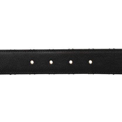 Chanel Lambskin Quilted CC Chain Belt 95 38 Black 4 of 8