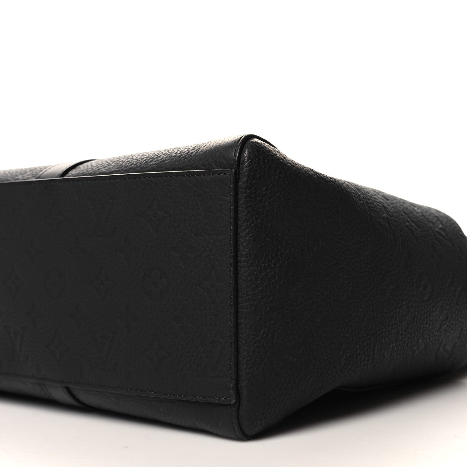 Louis Vuitton Taurillon Monogram Sac Plat 24H Black 9 of 10