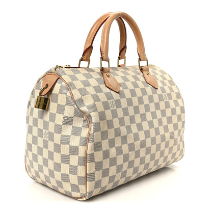 Louis Vuitton Damier Azur Speedy 30 3 of 13