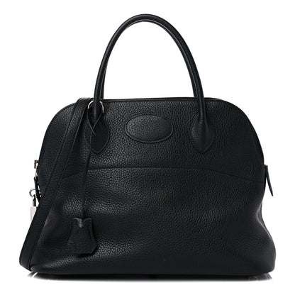 Hermes Taurillon Clemence Bolide 31 Black 1 of 12