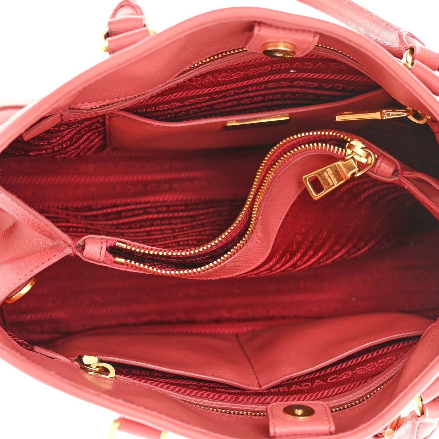 Prada Saffiano Lux Medium Open Promenade Tote Tamaris 5 of 15
