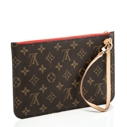 Louis Vuitton Monogram Neverfull MM GM Pochette Cherry 3 of 7