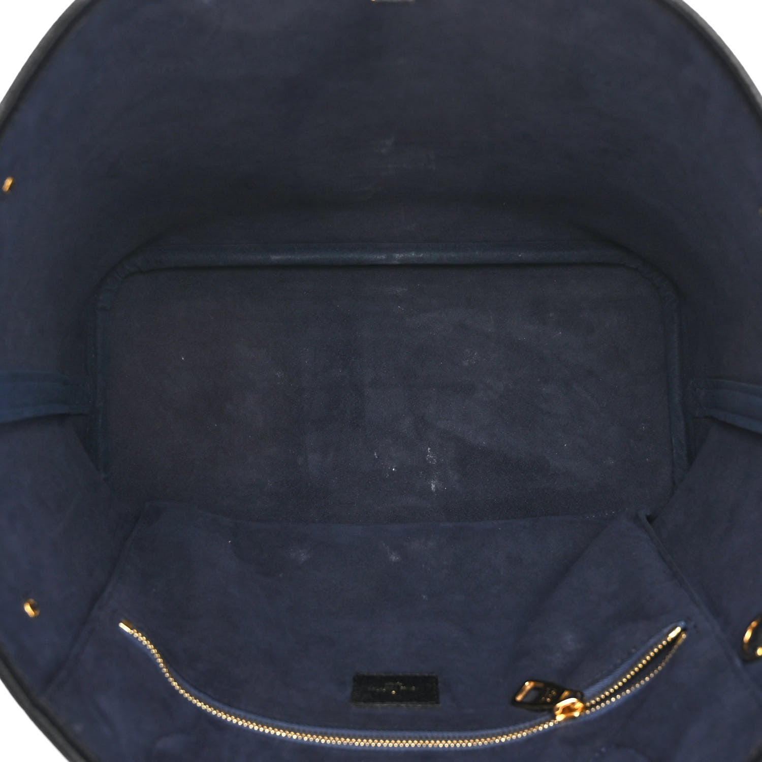 Louis Vuitton Empreinte Monogram Giant Neverfull MM Black 5 of 9