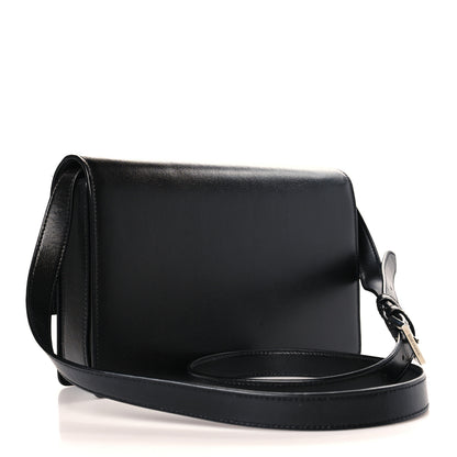 Saint Laurent Smooth Calfskin Suede Medium Bellechasse Black 3 of 9