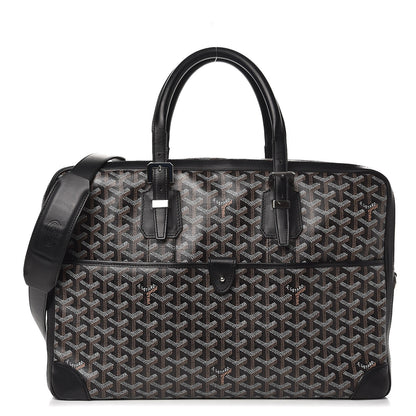 Goyard Goyardine Ambassade MM Briefcase Black 1 of 14