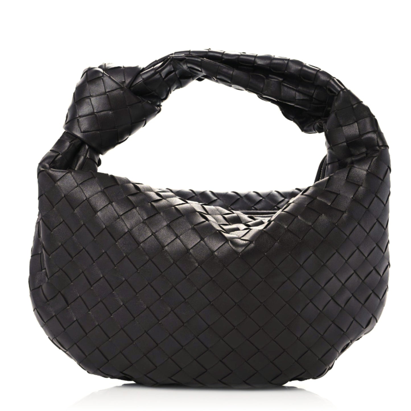 Nappa Intrecciato Teen Jodie Hobo Fondant