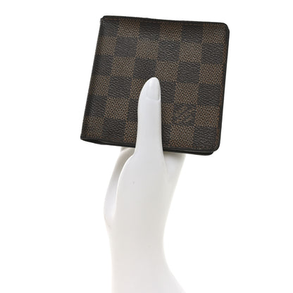Louis Vuitton Damier Ebene Porte-Billets 6 Card Bi-Fold Wallet 2 of 6