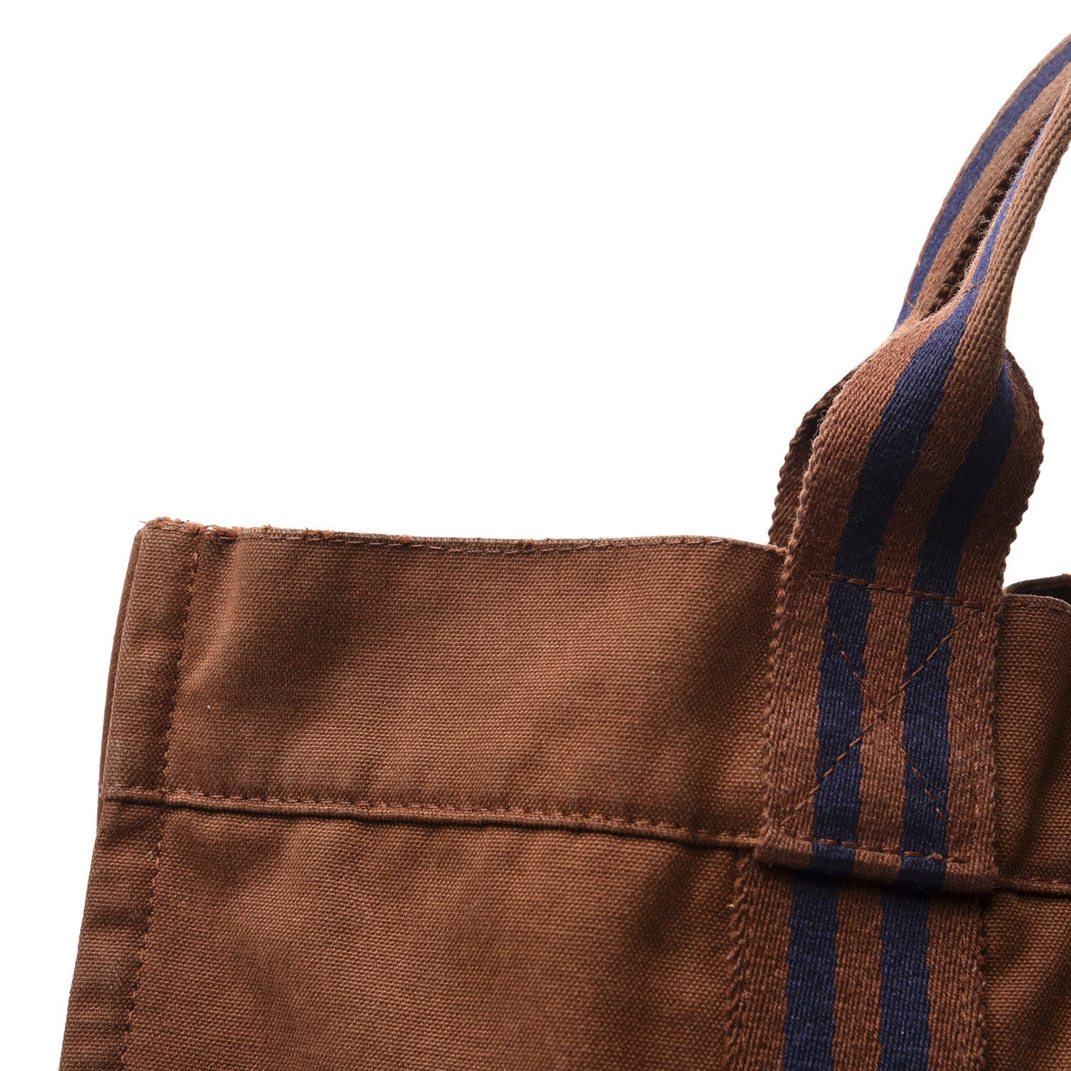 Hermes Canvas Fourre Tout MM Brown 12 of 12