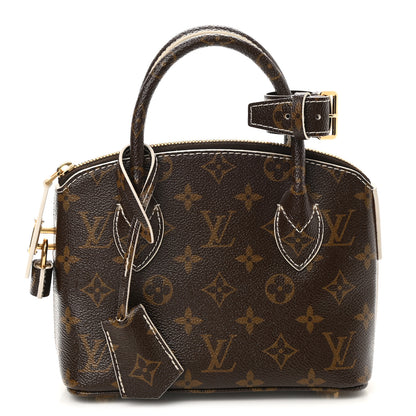 Louis Vuitton Monogram Shine Fetish Lockit BB 1 of 9
