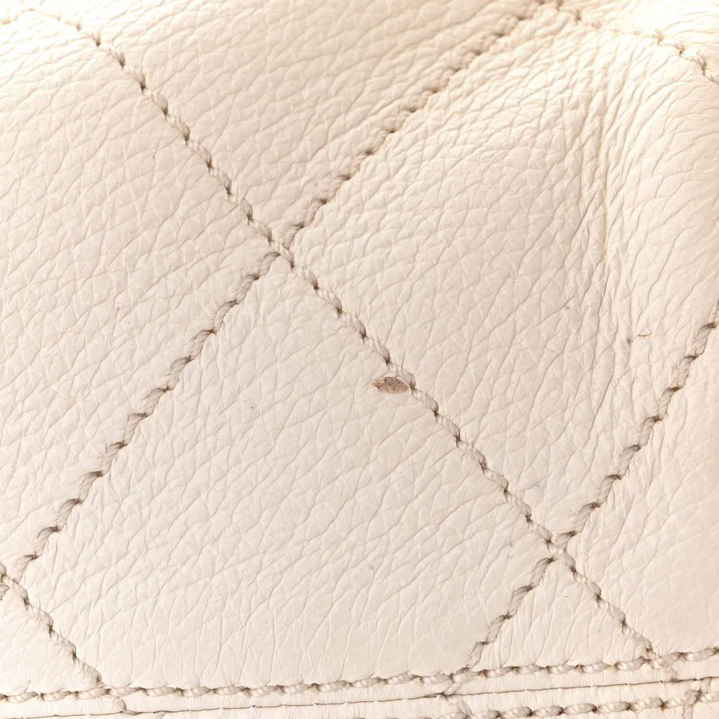 Deerskin Stitched Bowler White0
