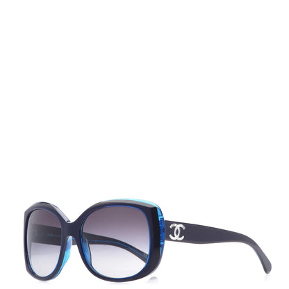 Chanel CC Sunglasses 5183 Blue 1 of 7