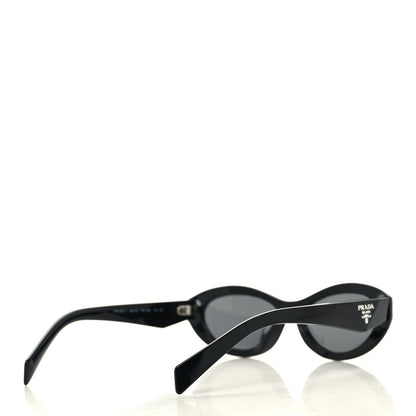 Prada Acetate Oval Sunglasses SPR 26Z Black 4 of 7