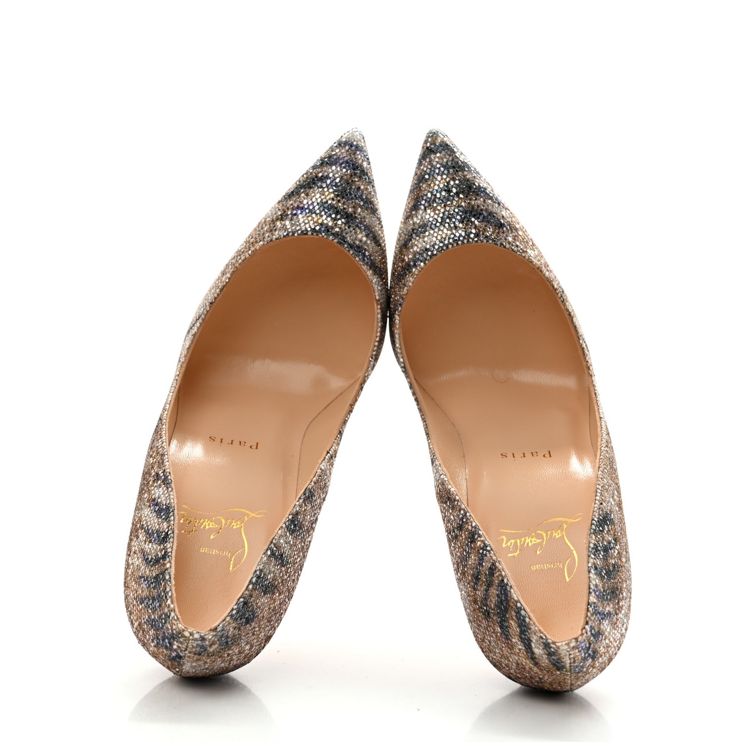 Glitter Sirene Pigalle Follies 100 Pumps 37.5 Gold