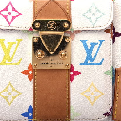 Louis Vuitton Monogram Multicolor Speedy 30 White 8 of 9