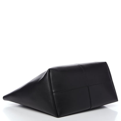 Versace Calfskin Baroque Scarf Tote Black 3 of 9