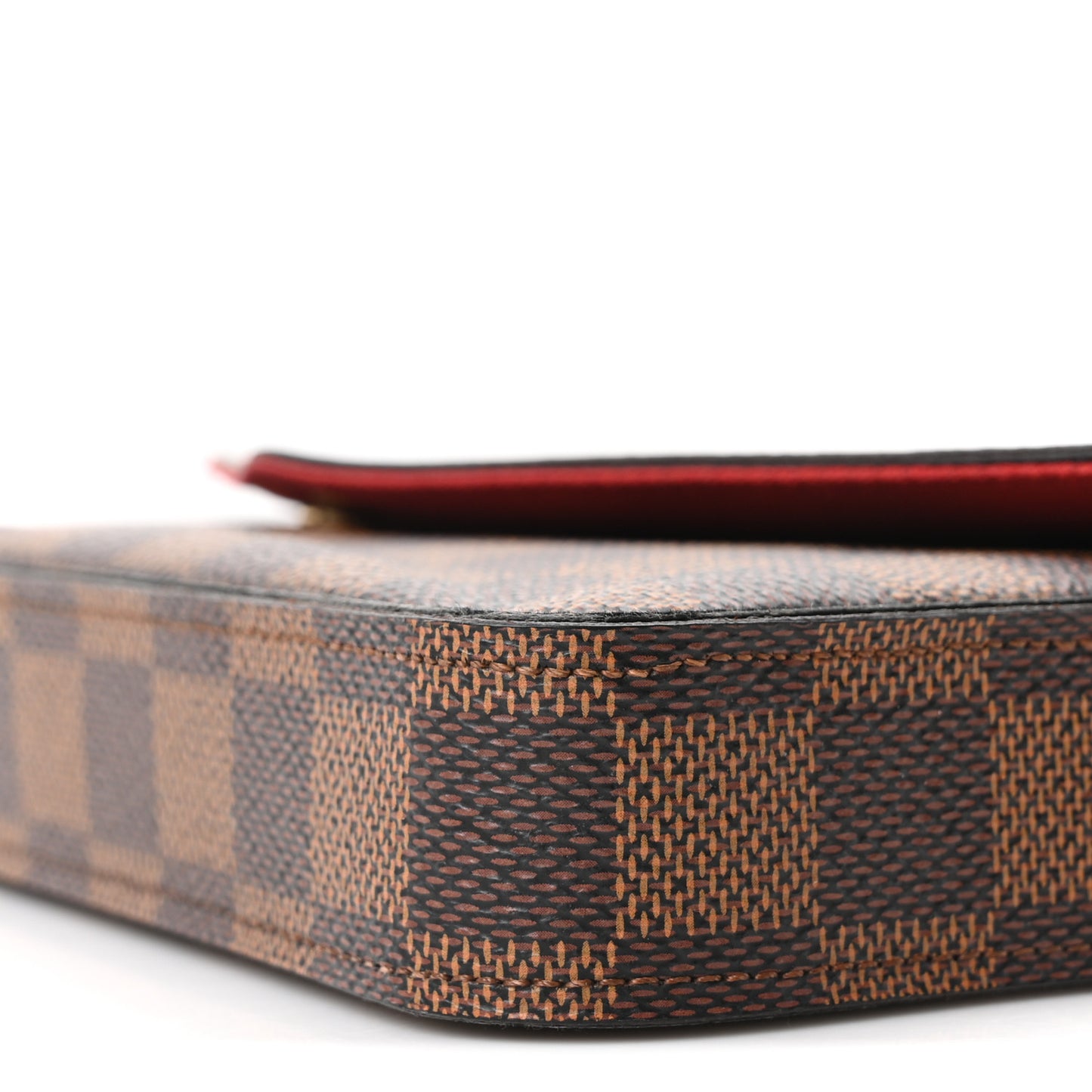 Damier Ebene Pochette Felicie Chain Wallet