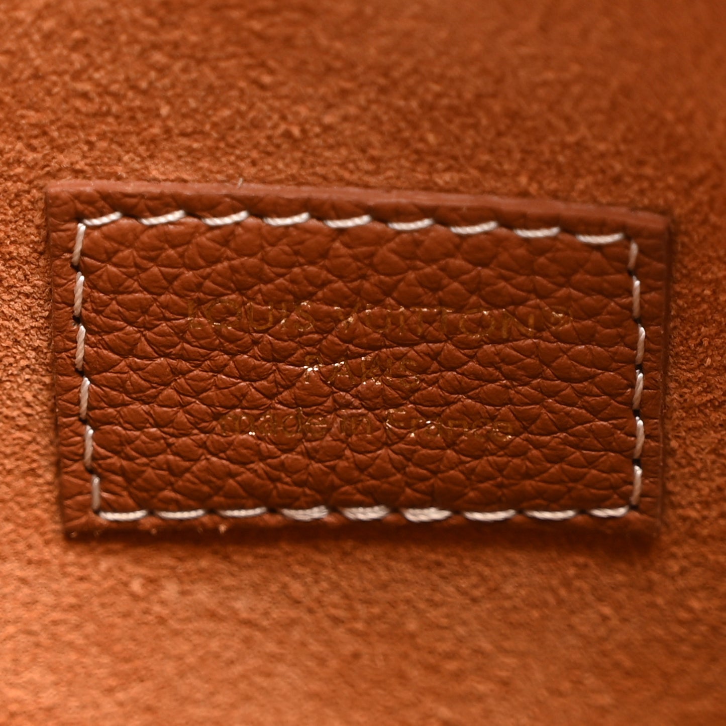 Grained Calfskin Low Key Speedy 30 Cognac