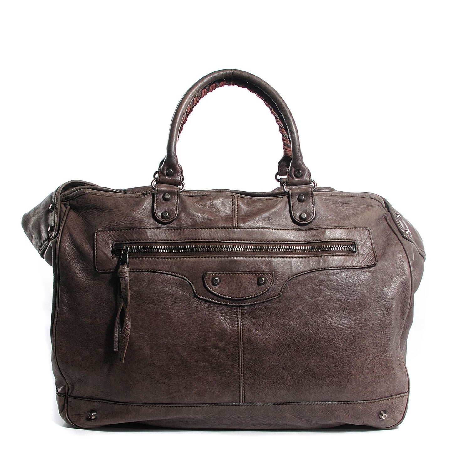 Agneau Mens Bridge Bag Brown