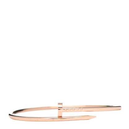 Cartier 18K Pink Gold Small Juste Un Clou Bracelet 16 1 of 5