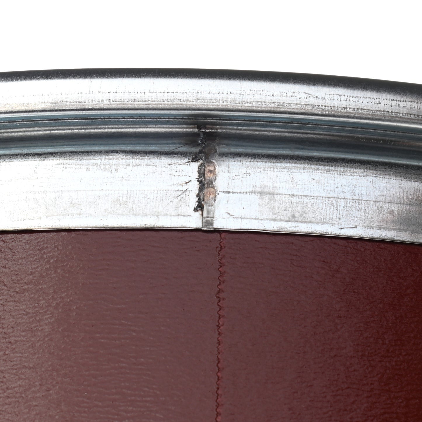 Kraft Paper Metal Canvas Saddle Box Rouge H