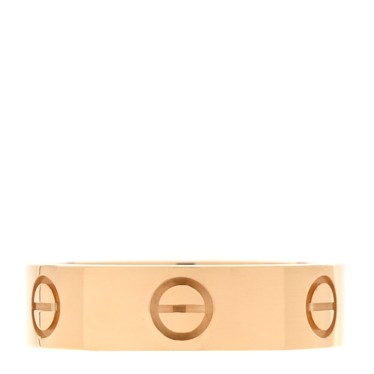 Cartier 18K Yellow Gold 5.5mm LOVE Ring 57 8 1 of 5