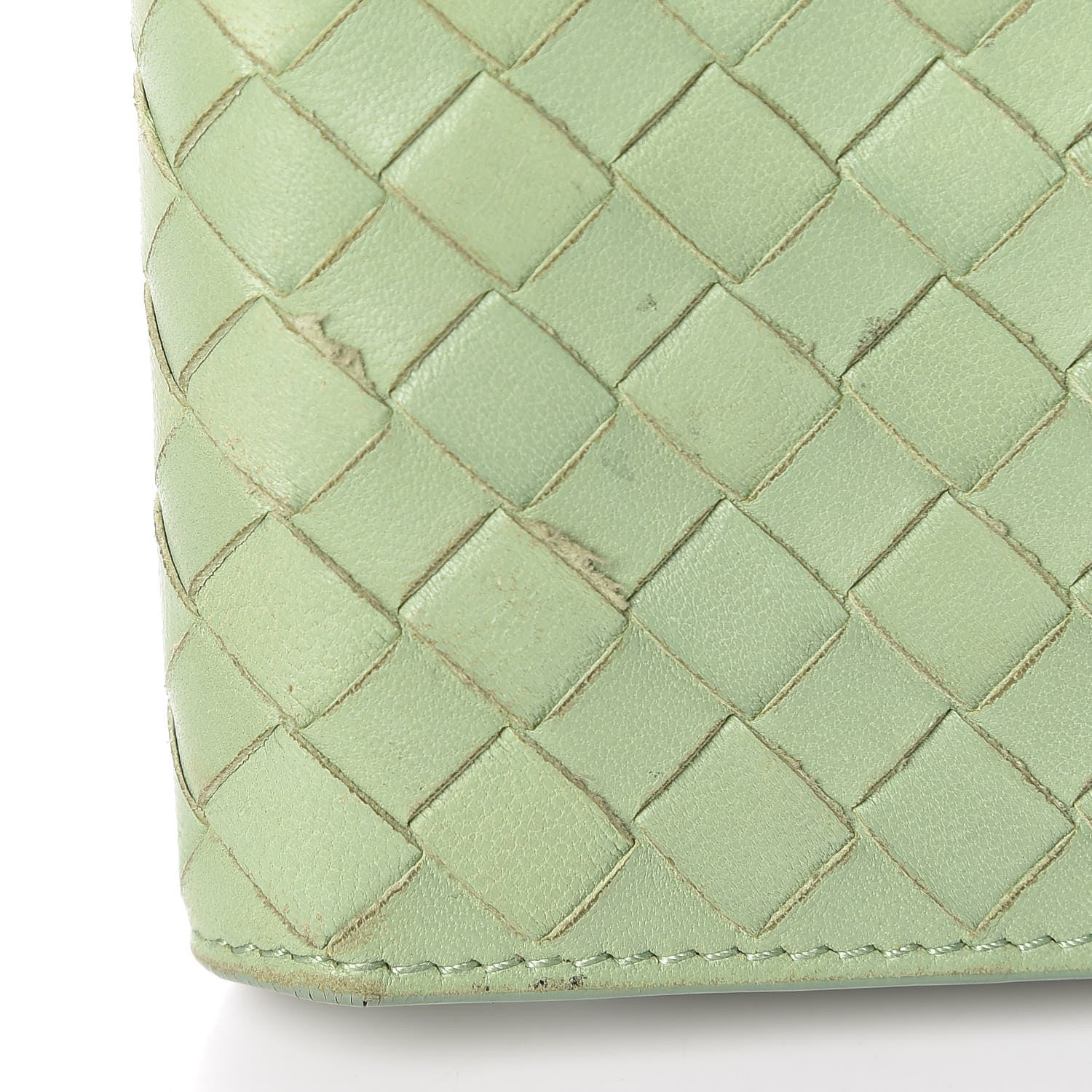 Bottega Veneta Nappa Intrecciato French Flap Wallet Green 11 of 15