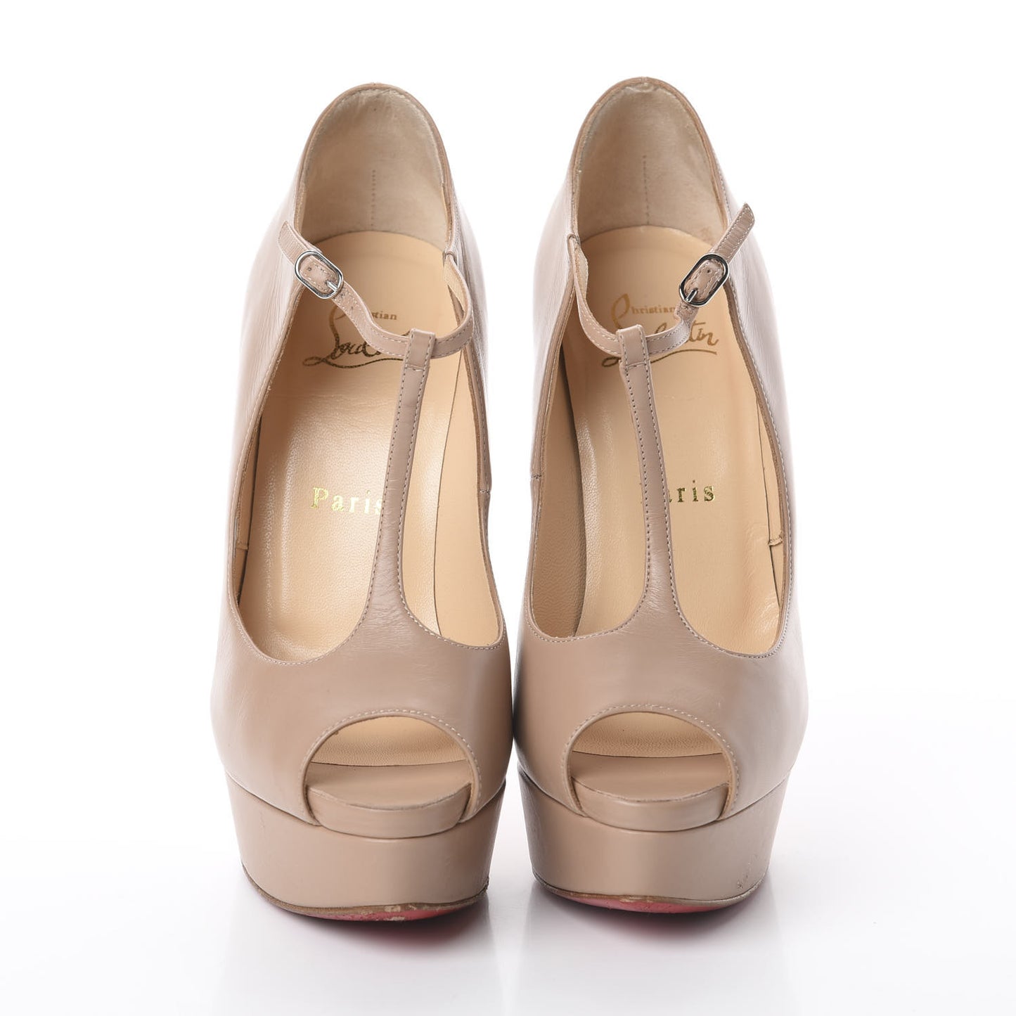 Calfskin Altapoppins 150 Pumps 36 Nude
