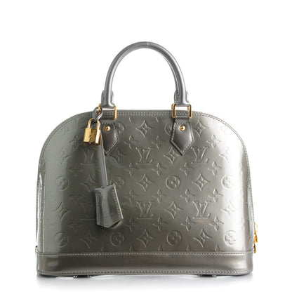 Louis Vuitton Vernis Alma PM Gris Art Deco 1 of 7