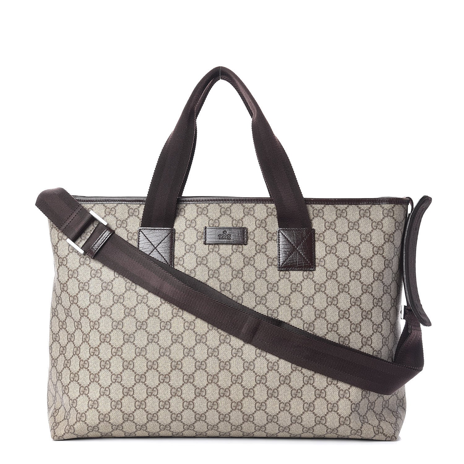 Gucci GG Plus Monogram Travel Bag Dark Brown 1 of 22