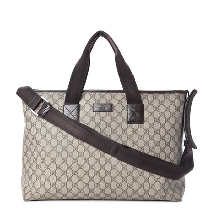 Gucci GG Plus Monogram Travel Bag Dark Brown 1 of 22