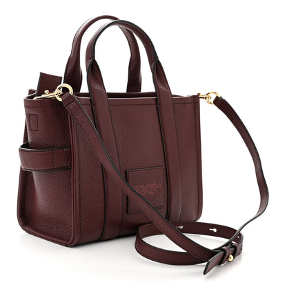 Marc Jacobs Grained Calfskin Small The Tote Bag Chianti 3 of 11