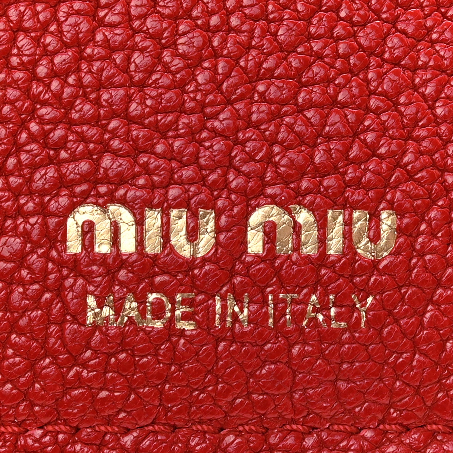Miu Miu Goatskin Madras Love Envelope Wallet Black Orchidea 6 of 11
