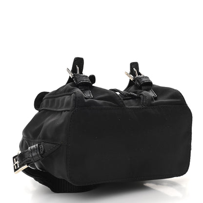 Prada Nylon Vela Mini Crossbody Backpack Black 4 of 11