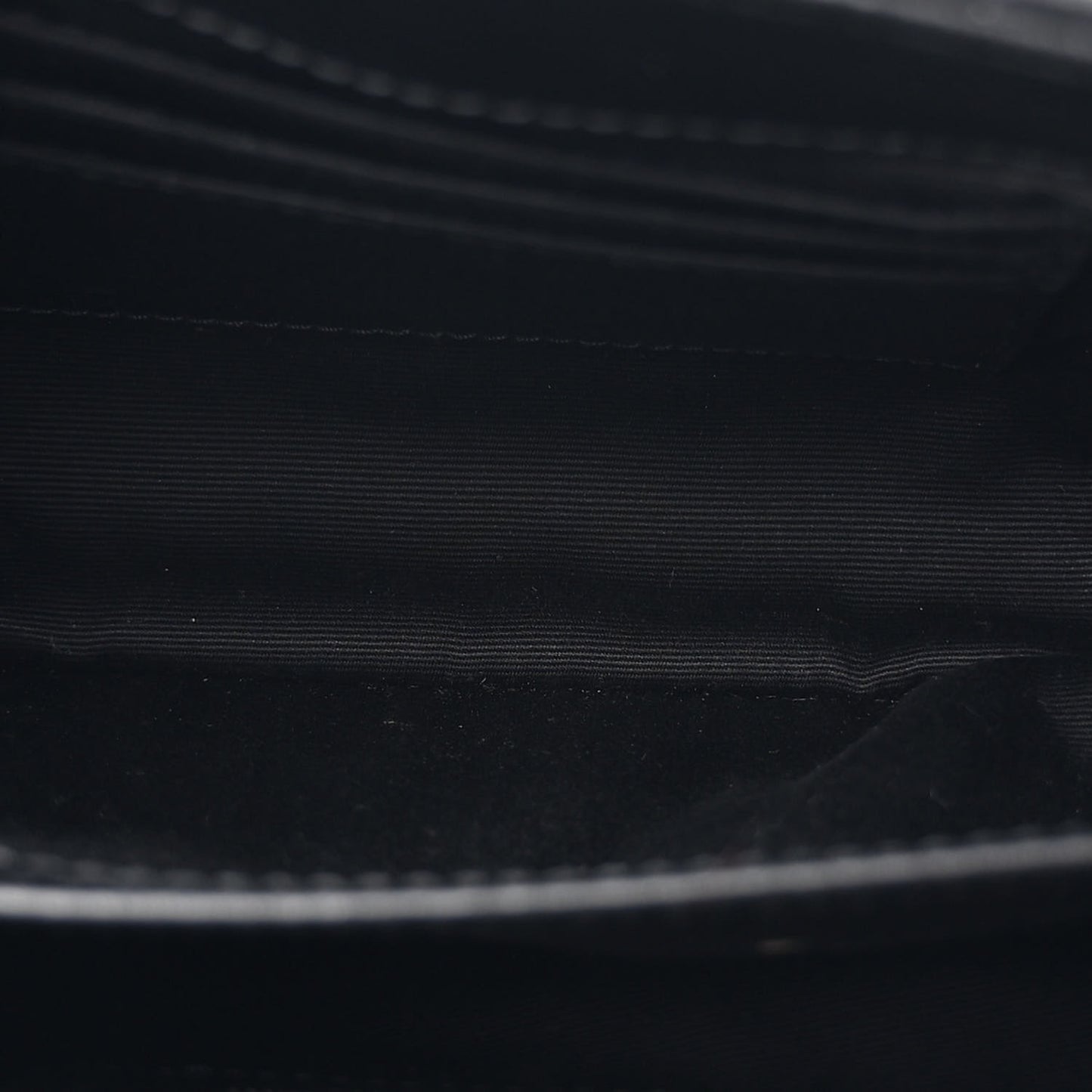 Calfskin Y Quilted Monogram Toy Loulou Crossbody Bag Black