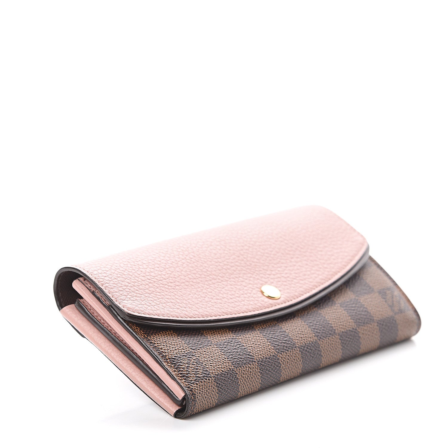 Louis Vuitton Damier Ebene Normandy Wallet Magnolia 3 of 5