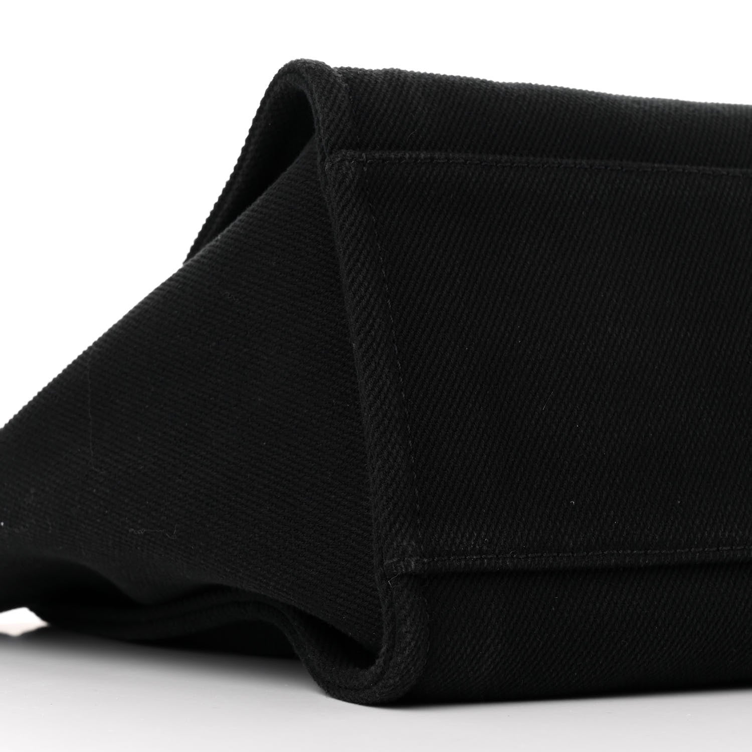 Chanel Canvas Pearl Medium Deauville Tote Black 9 of 12