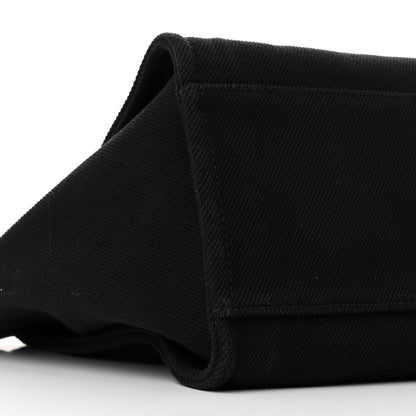 Chanel Canvas Pearl Medium Deauville Tote Black 9 of 12