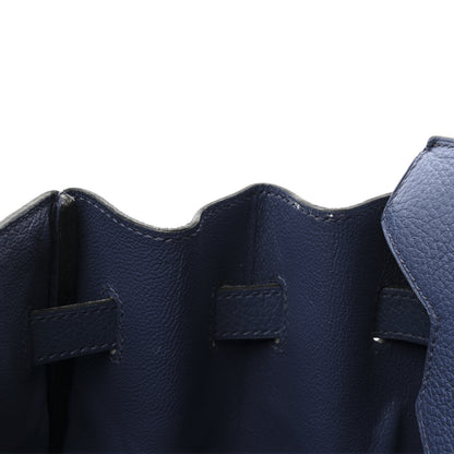 Hermes Togo Birkin 35 Bleu Brighton 14 of 20
